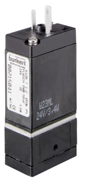 6126 - 2/2 или 3/2-ходовой электромагнитный клапан прямого действия с изолирующей мембраной