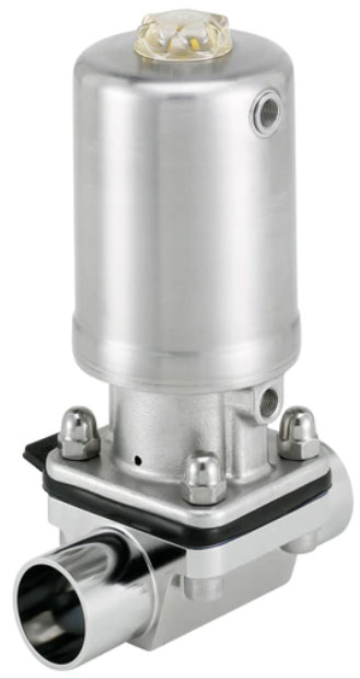 2063 - 2/2-ходовой пневматический мембранный клапан с приводом из нержавеющей стали
