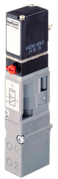 6526 - 3/2-ходовой электромагнитный клапан для пневматических систем