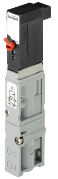 6525 — 5/2-ходовой электромагнитный клапан для пневматических систем