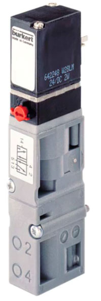 6527 — 5/2-ходовой электромагнитный клапан для пневматических систем
